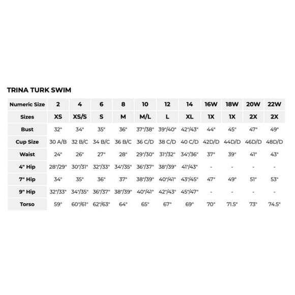 NWT! Trina Turk Women's Echo Chain Halter Tankini Top & Bottoms - Size 4 - Picture 15 of 15